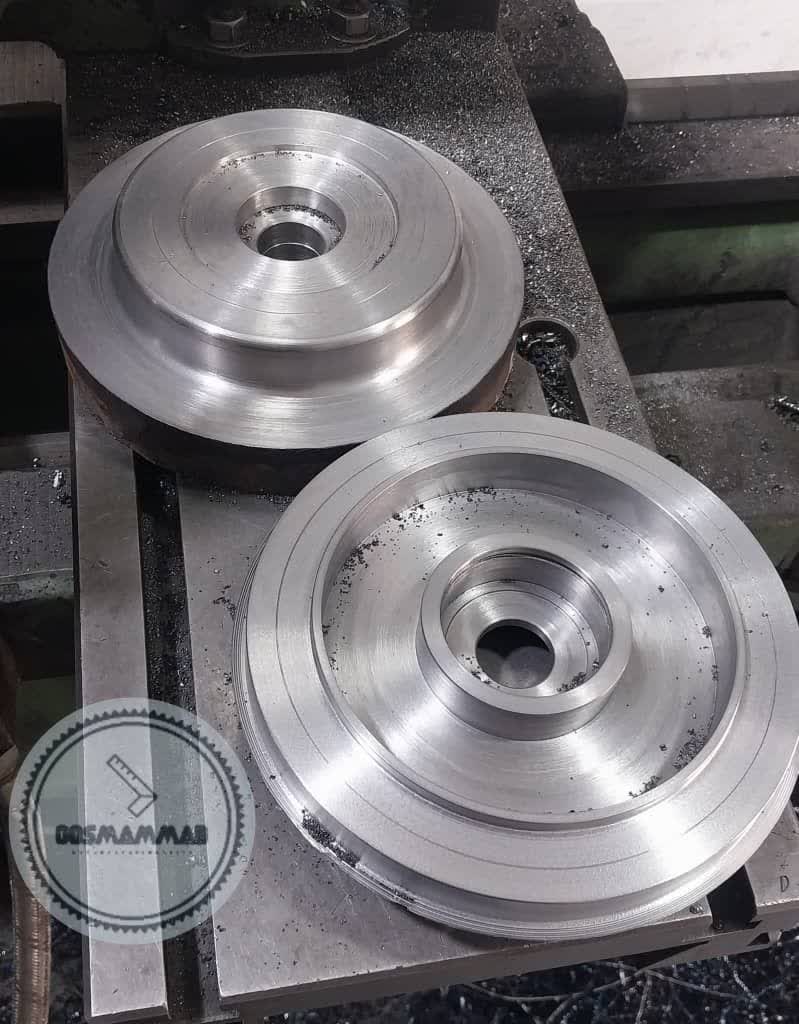 تراشکاری قطعات فولادی
