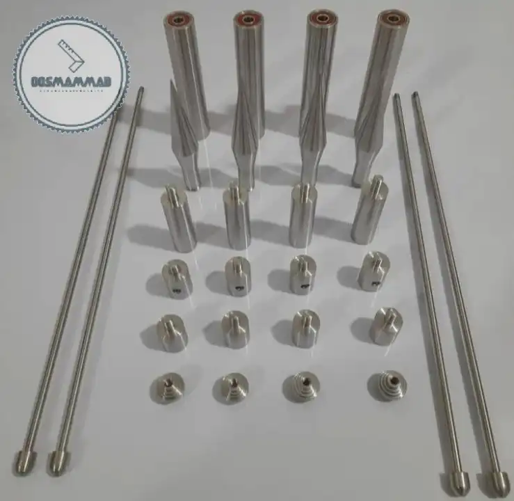 تراشکاری قطعات استیل