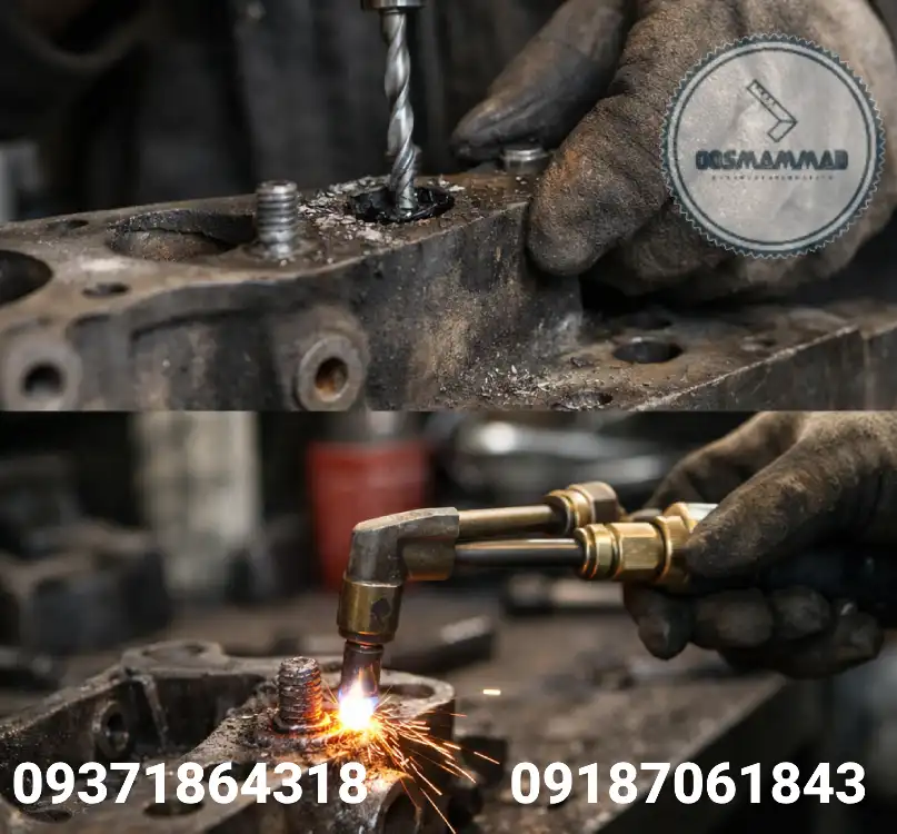 پیچ بریده و هرز شده
